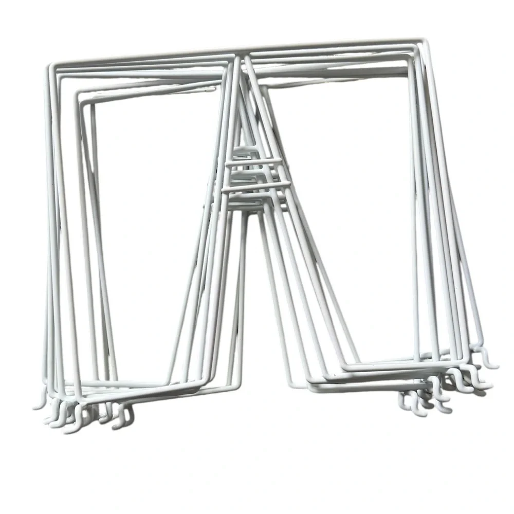 Lot of 8 White Shelf Dividers Organizers